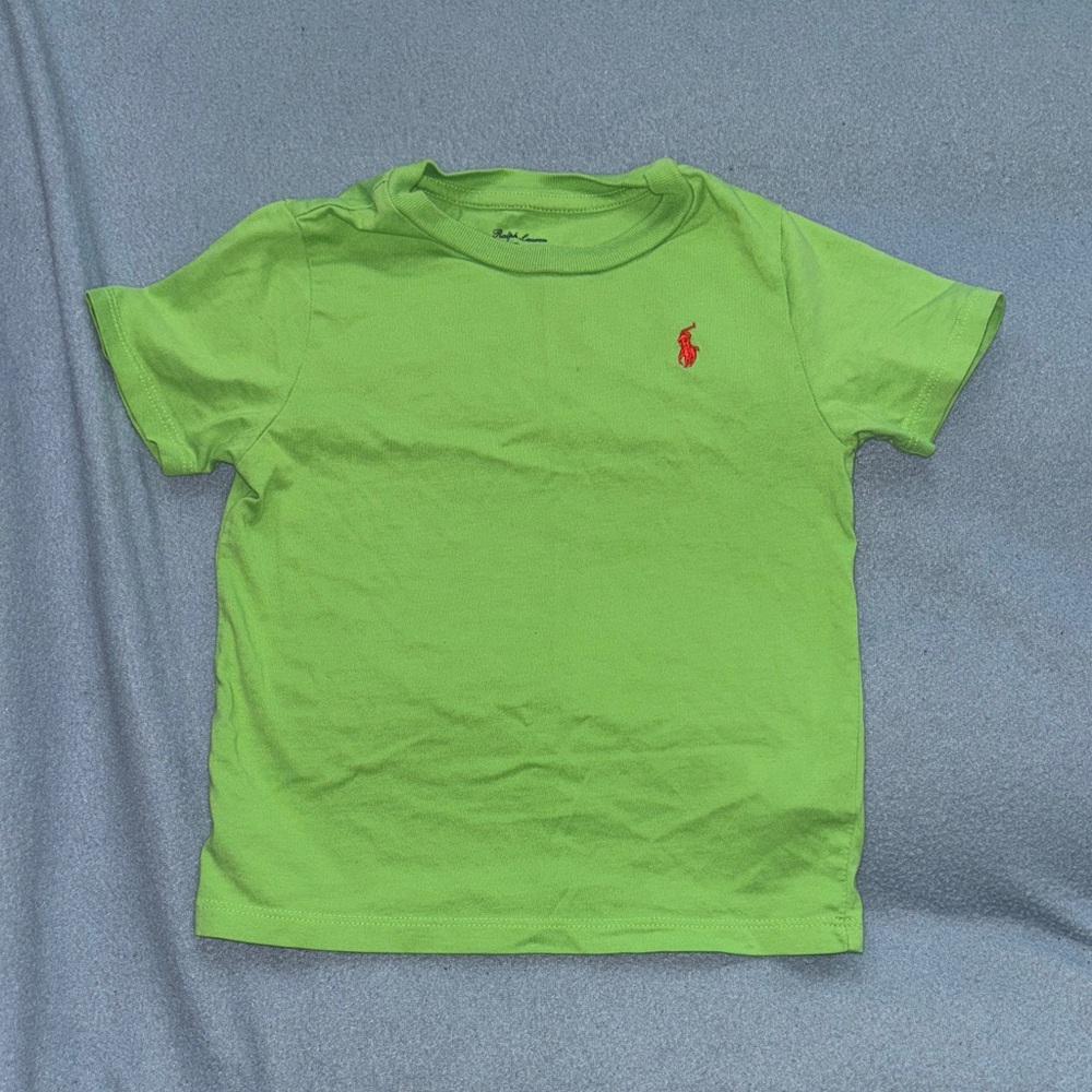 Ralph Lauren Kids Lime Green Tee